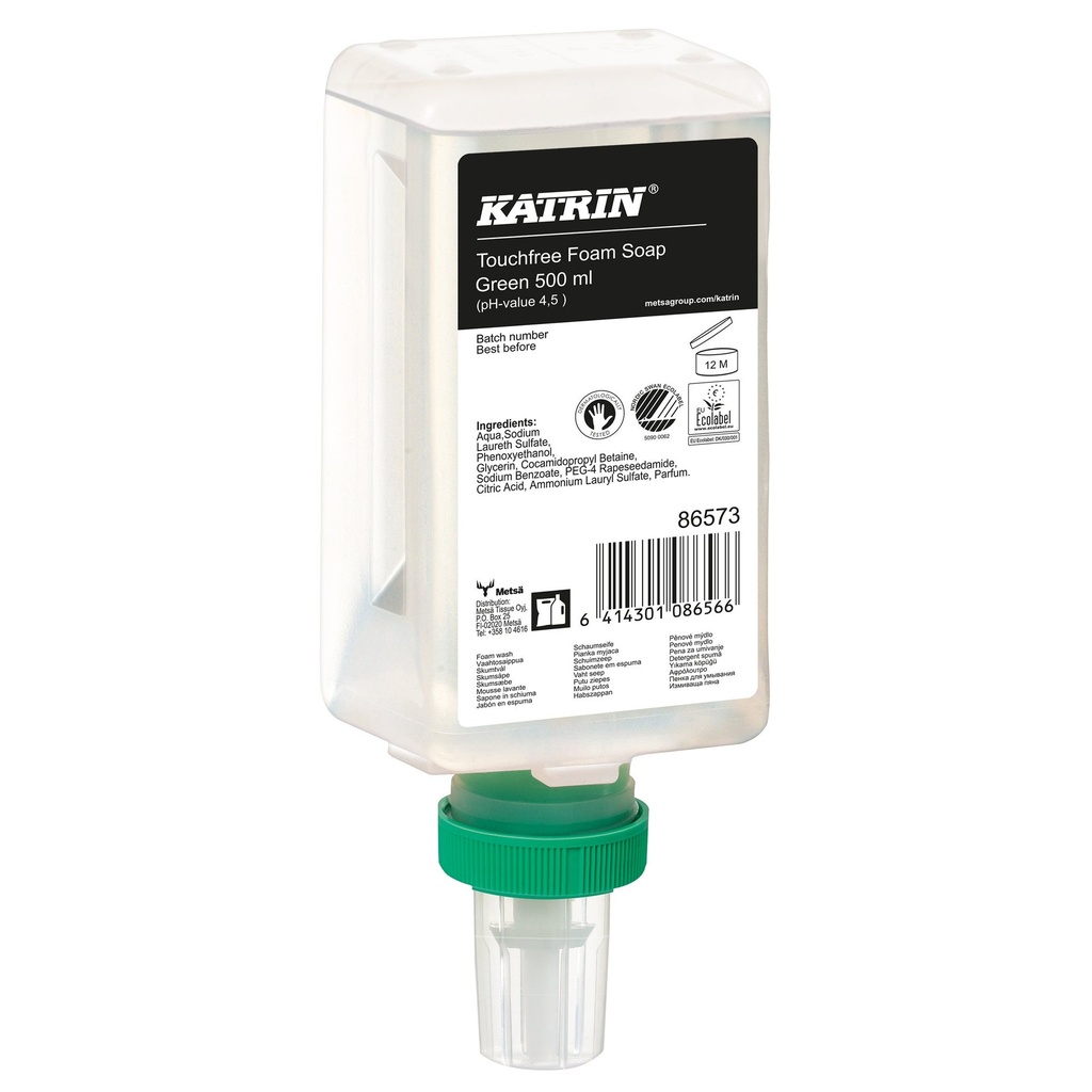 Skumtvål Fresh Touchfree 500 ml Katrin