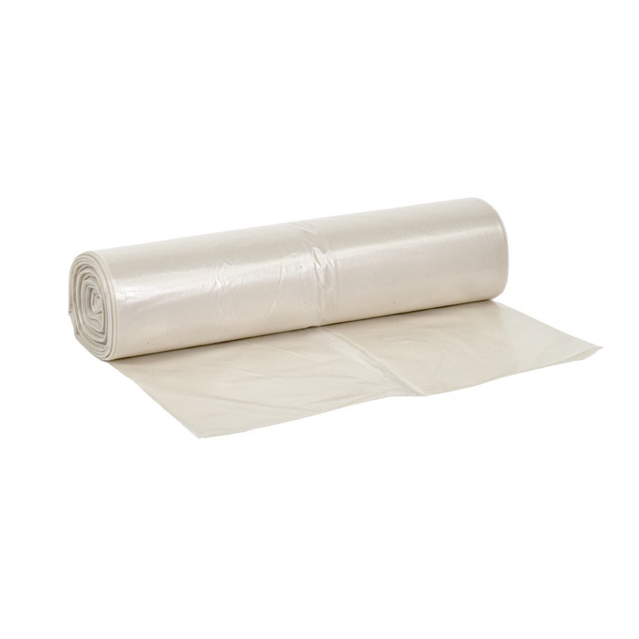 Sopsäckar 125 liter 35 my transparent 25/rl
