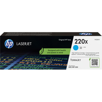 Toner HP 220X Cyan