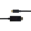 Kabel USB-C till HDMI 1 m svart
