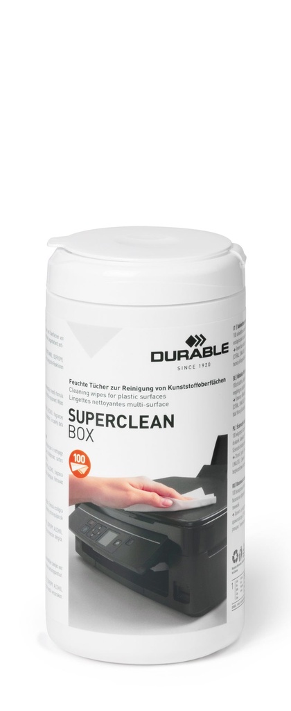Rengöringsservetter Superclean Box 100-pack