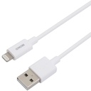 USB-A-Lightning-kabel 2 m vit