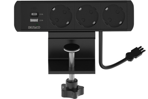 På-bordet-eluttag 3 strömuttag