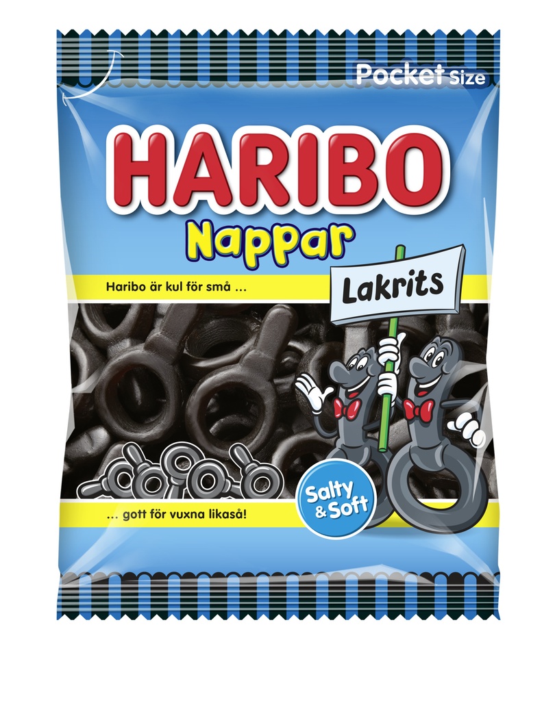 Nappar Lakrits 80g