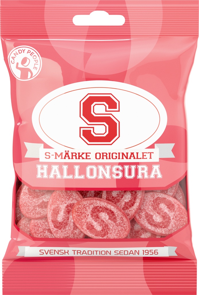 S-märke Hallonsura 80g