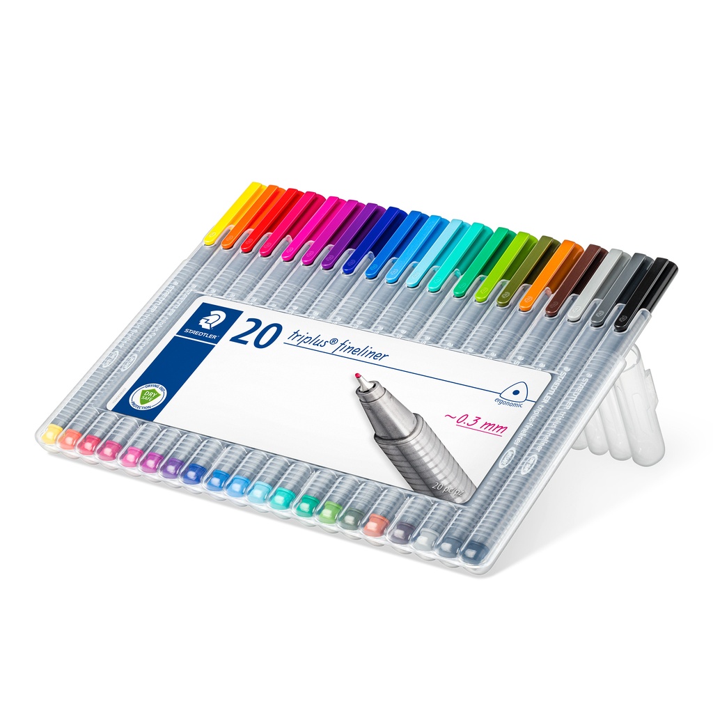 Fiberpenna Staedtler 0,3 20/fp