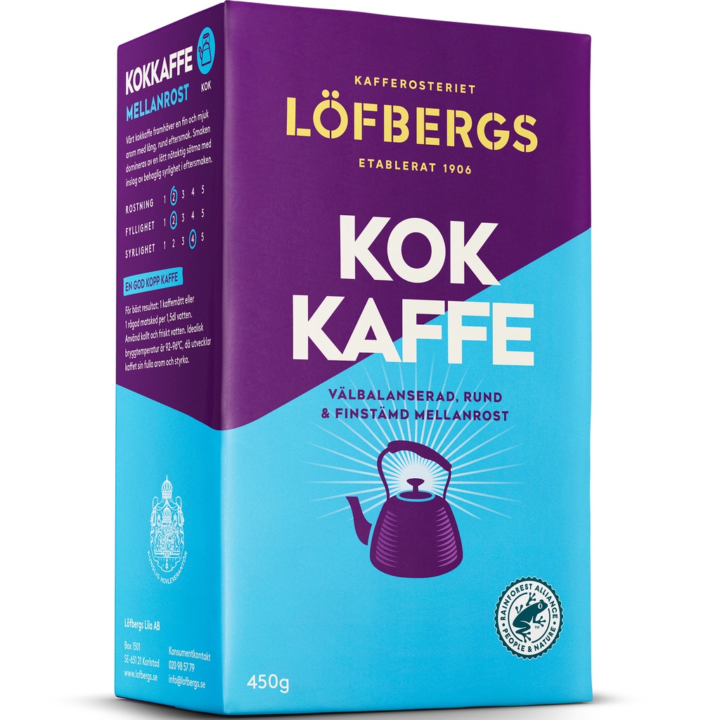 Kaffe Löfbergs Kok Mell 450g