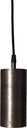 Fönsterlampa Ample Silver 15 cm