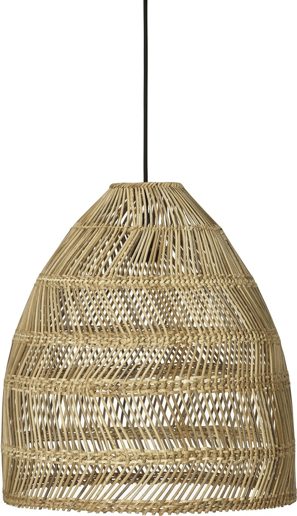 Taklampa / Takskärm Maja Wicker Natur 53 cm