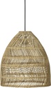 Taklampa / Takskärm Maja Wicker Natur 53 cm