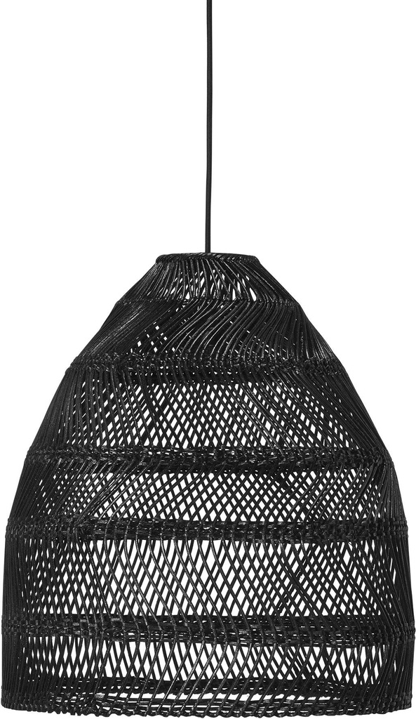 Taklampa / Takskärm Maja Wicker svart 36 cm