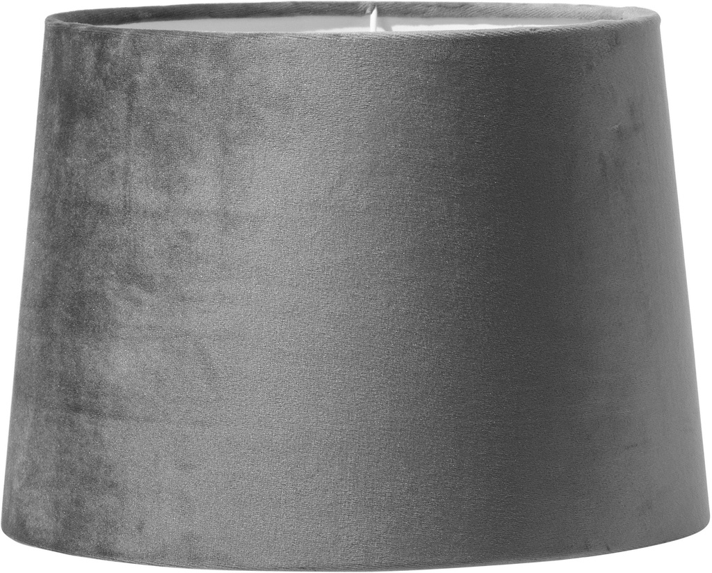 Lampskärm Sammet Sofia Grå 30c