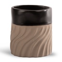 Kopp Swirl Svart/Beige