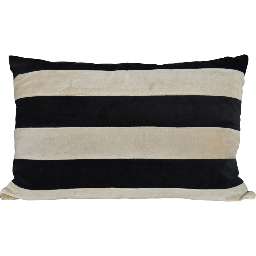 Kudde Pathi L Svart/Beige