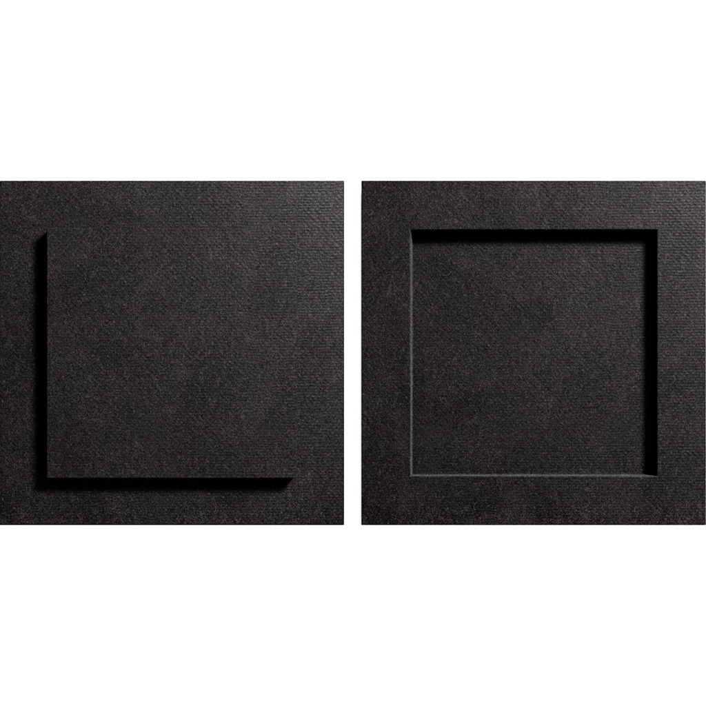 Ljudabsorbent Modern 2-pack svart