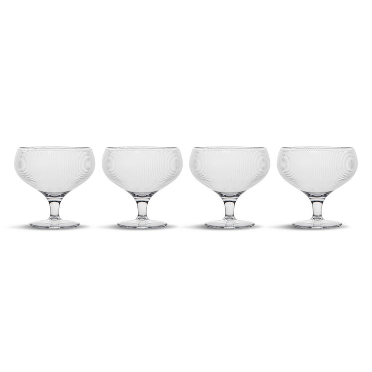 Billi champagnekupa, 4-pack