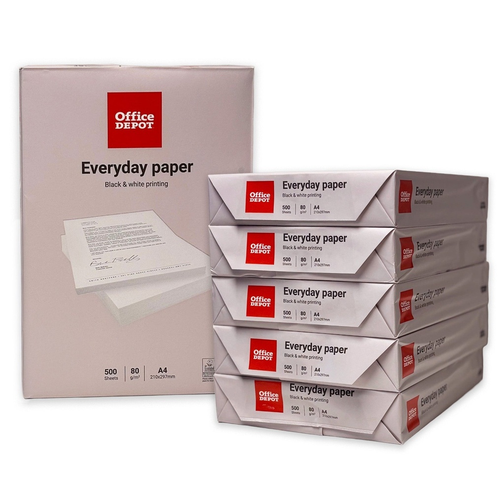 Kopieringspapper Everyday A4 500 ark/fp