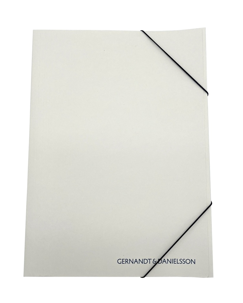 G&D MAPP VIT SNODD MÅNGA BIGAR 2+0 UPPHÖJT FRAM 100ST/FP