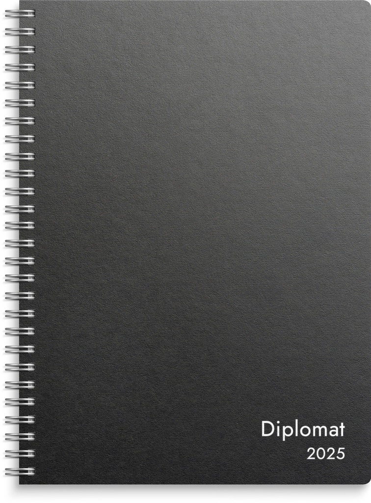 Kalender 2025 Diplomat refill