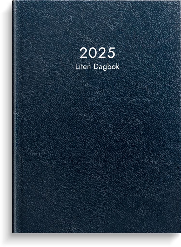 Liten Dagbok 2025 blå