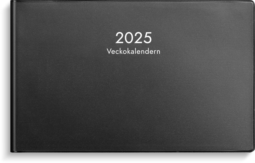 Veckokalendern svart 2025