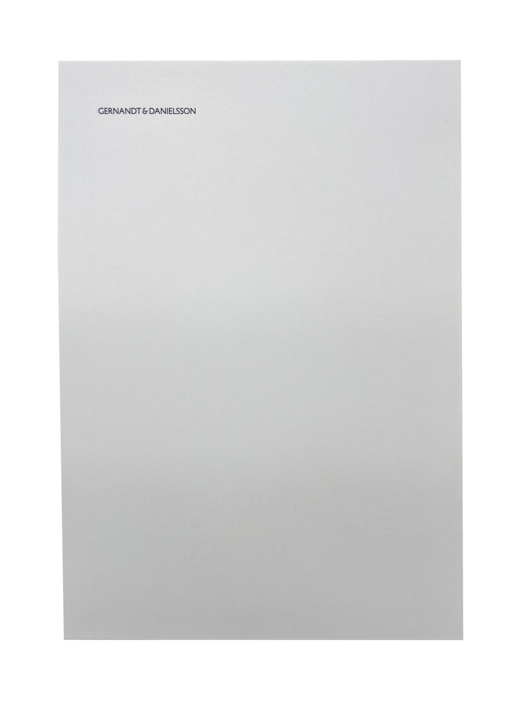 G&D MAPP VIT SNODD MÅNGA BIGAR 2+0 UPPHÖJT FRAM 100ST/FP