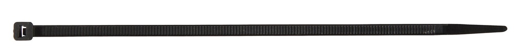Buntband 300x4,8 mm svart 100/fp