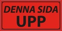 Varningsetikett Denna Sida Upp 1000/rl