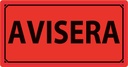 Varningsetikett Avisera 1000/rl