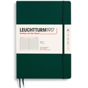 Ant.bok B5 s linj forest green