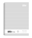 Kollegieblock Grey A5 linj