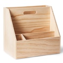 Förvaringsenhet bärbar trä