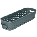 Förvaringslåda Essence Slim 29,5x10x6,5cm Grå