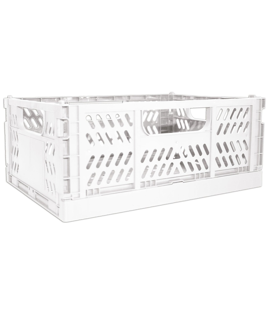 Klappbox L vit