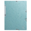 Snoddmapp A4 3-kl frosted blue