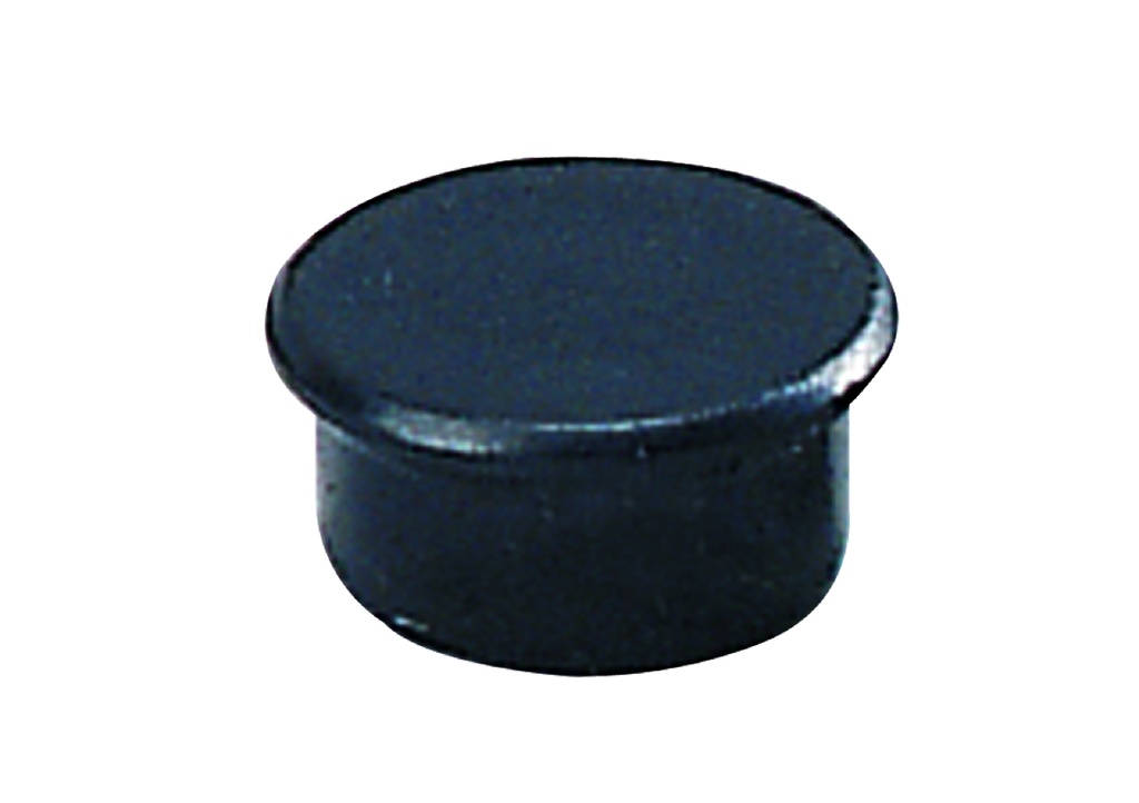 Magnet 13mm svart 10-p
