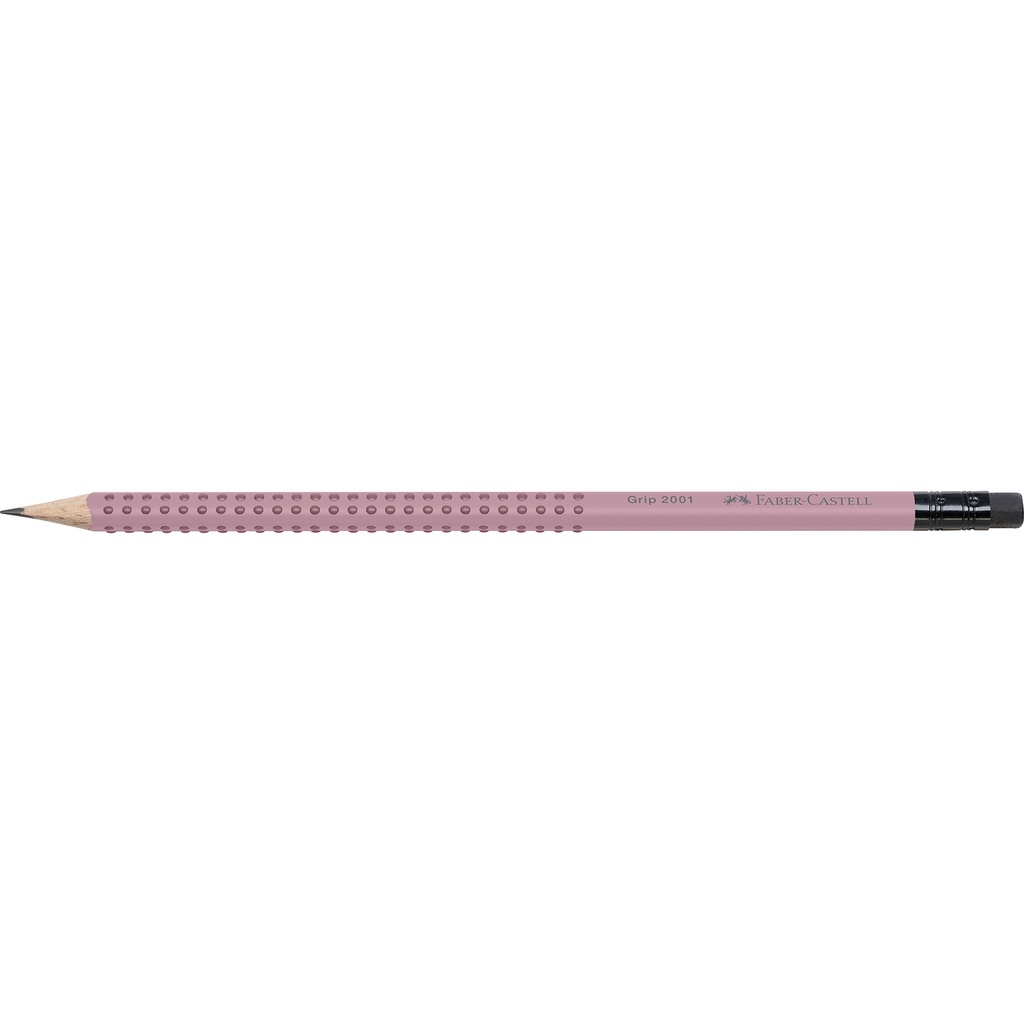 Blyertspenna Grip rader rosa