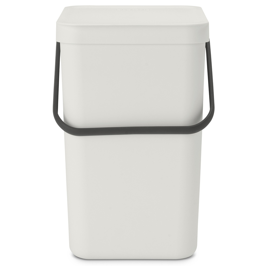 Avfallshink Sort&Go Ljusgrå25L