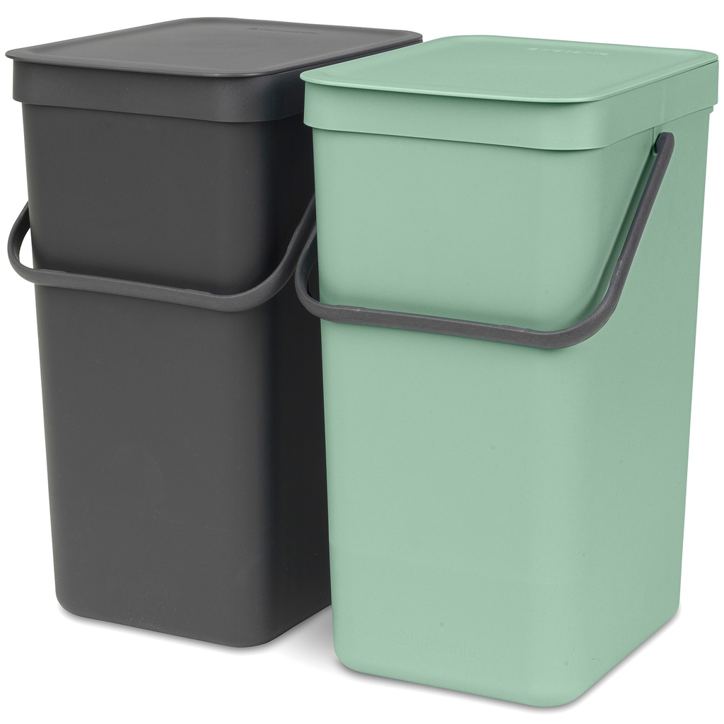 Sort&Go Väggmonteringsbar2x16L