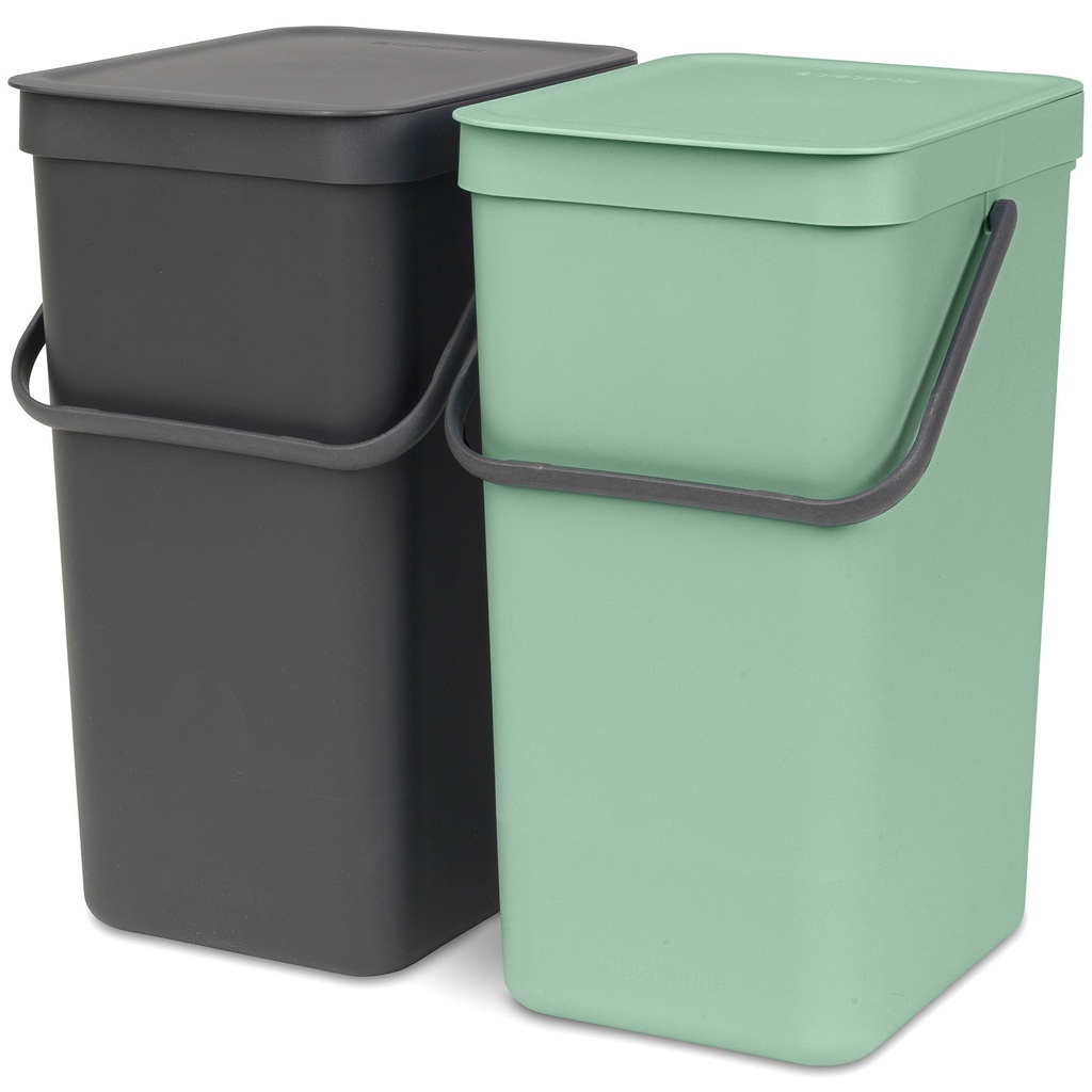 Sort&Go Väggmonteringsbar2x16L