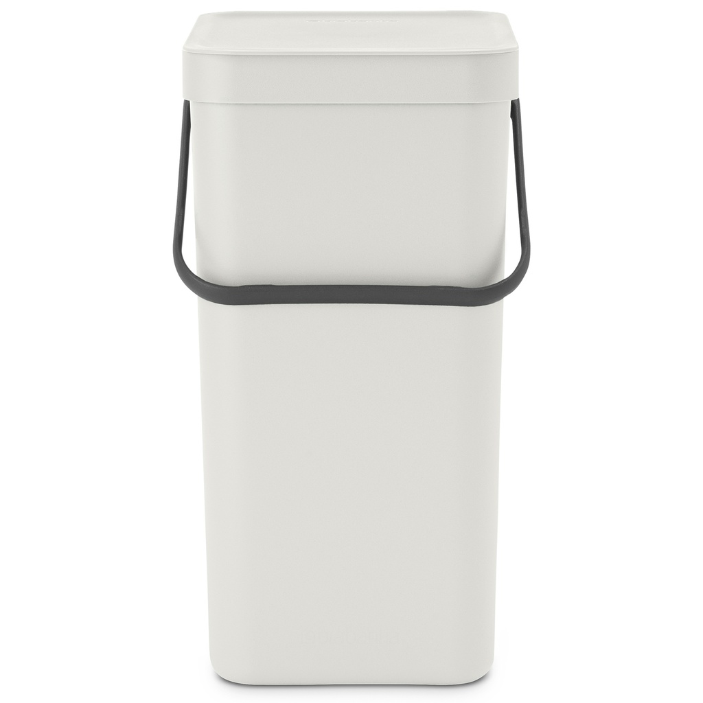 Avfallshink Sort&Go Ljusgrå16L