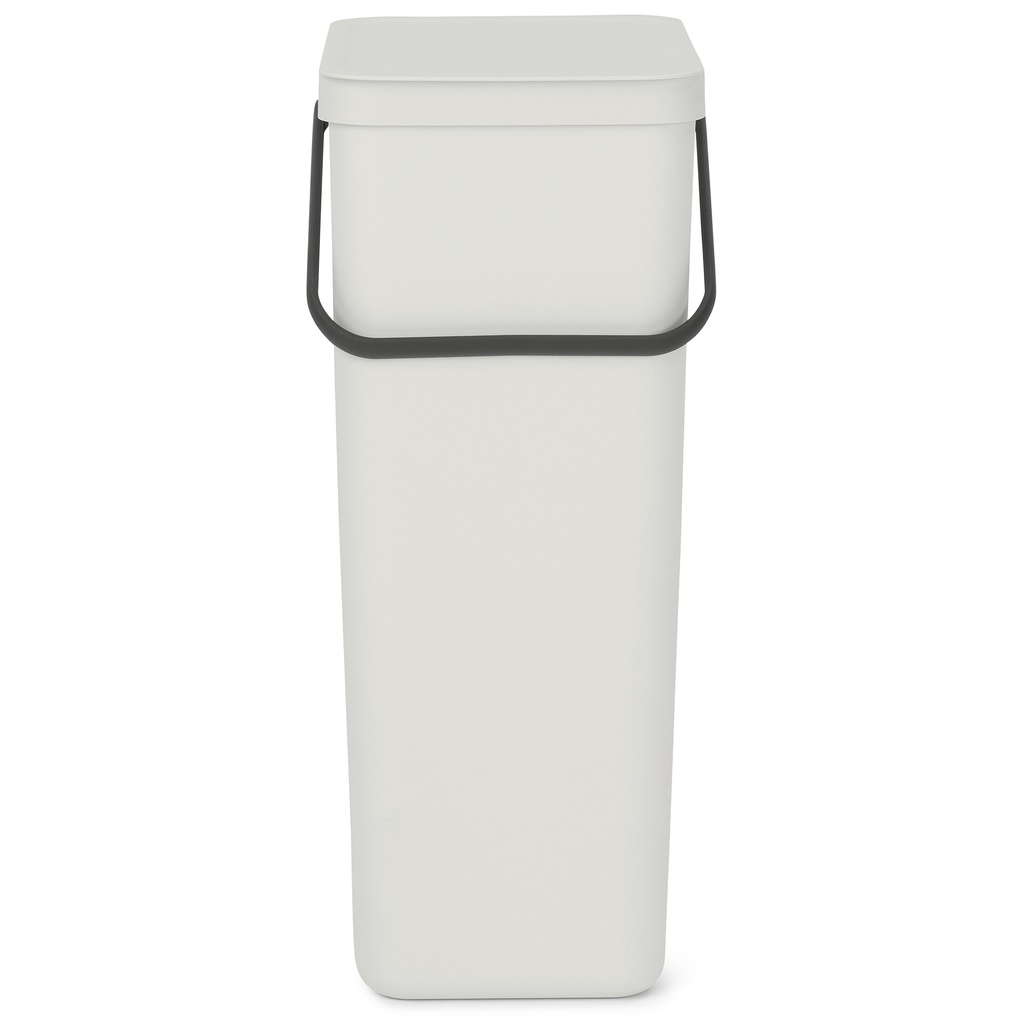 Avfallshink Sort&Go Ljusgrå40L