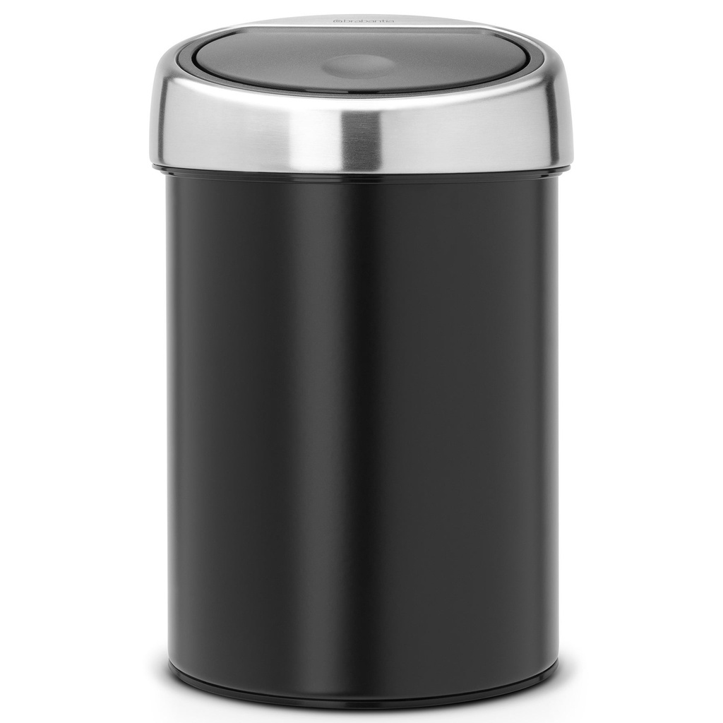 Touch Bin Matt svart 3L