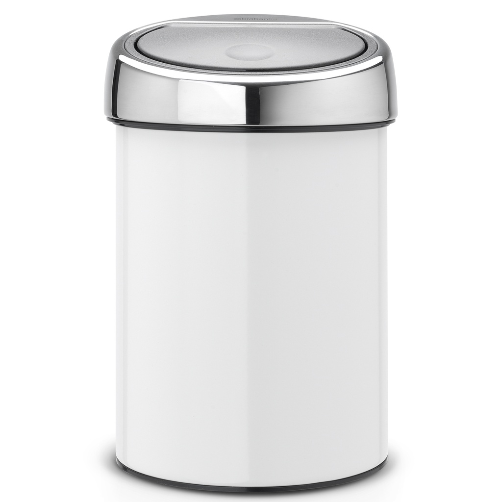 Touch Bin vit 3L