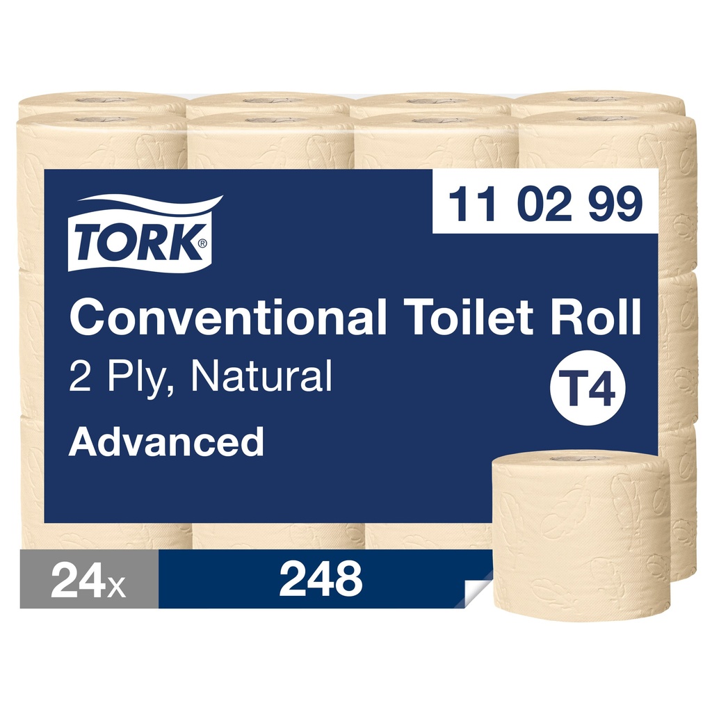Toalettpapper T4 Nat Adv 24rl
