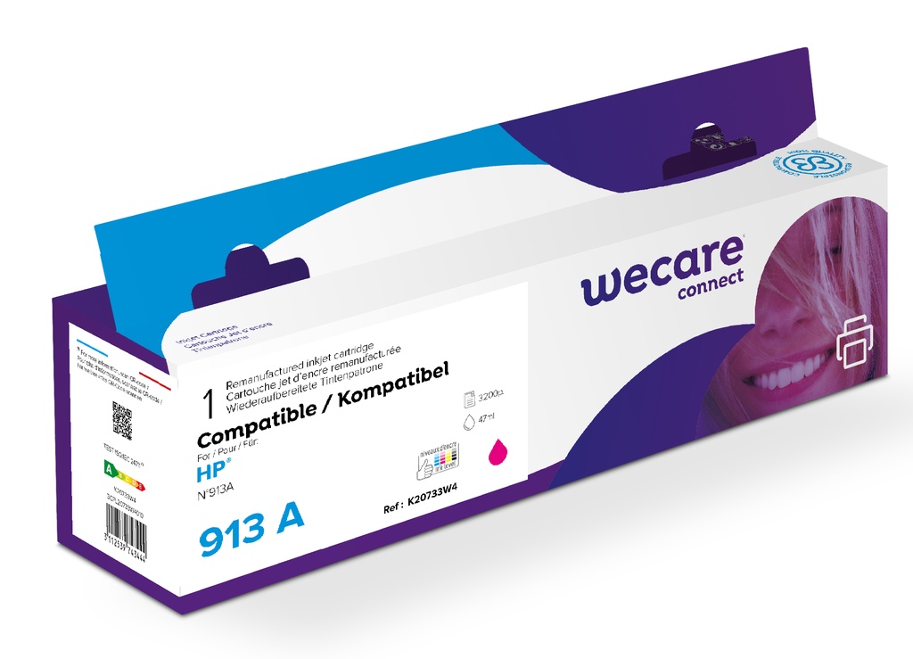 Bläck Wecare 913A Magenta