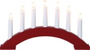 Ljusstake Bea röd
