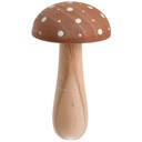 Dekoration svamp 15cm, brun