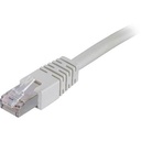 Nätverkskabel U/UTP Cat6 patchkabel Deltaco 5 Meter Grå