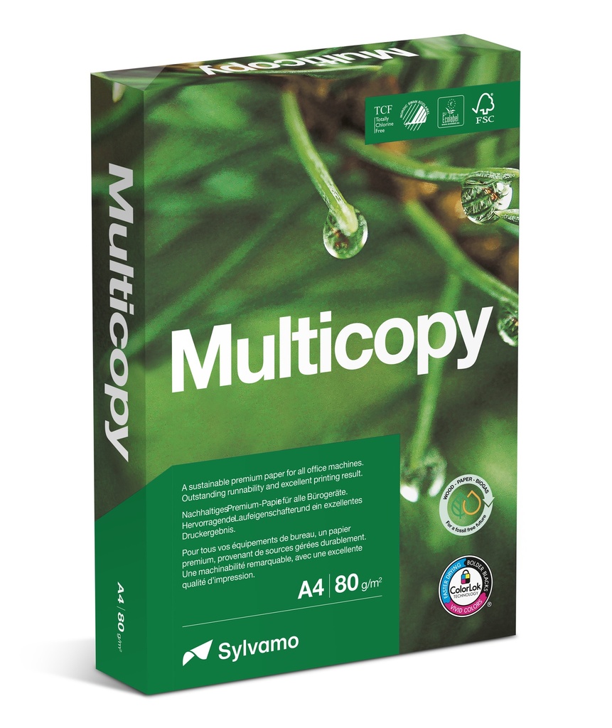 Kopieringspapper Multicopy A4 80g 500/pk (kopia)